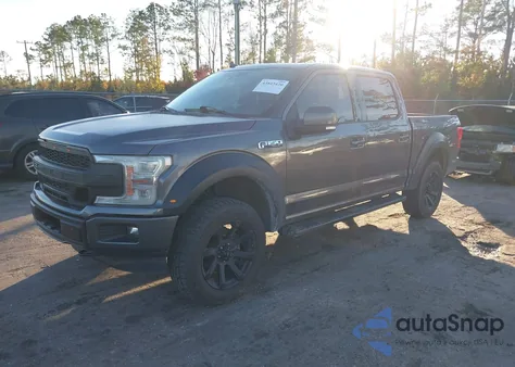2018 Ford F-150 Lariat из США, поврежденный, VIN 1FTEW1E5XJFA79447